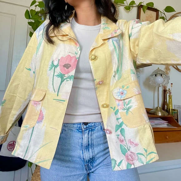 Unique VTG My Boyfriend’s back button-up jacket - Picture 5 of 11